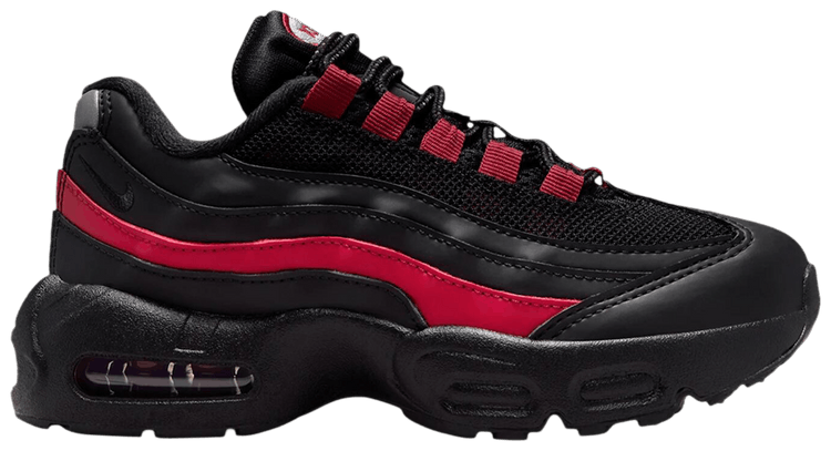 Nike Air Max 95 Recraft PS Black Team Crimson