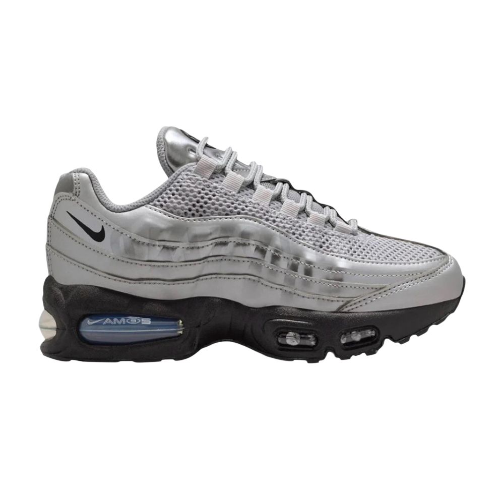Nike Air Max 95 SE 'Big Bubble - Total 90 Metallic Silver' | Men's Size 12 - IB6830-002