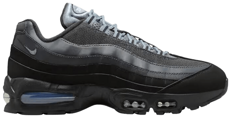 Nike Air Max 95 Big Bubble   Black Metallic Silver
