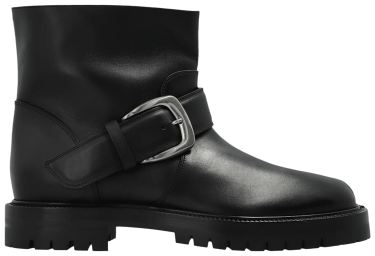 Maison Margiela Tabi County Buckle Ankle Boot Black