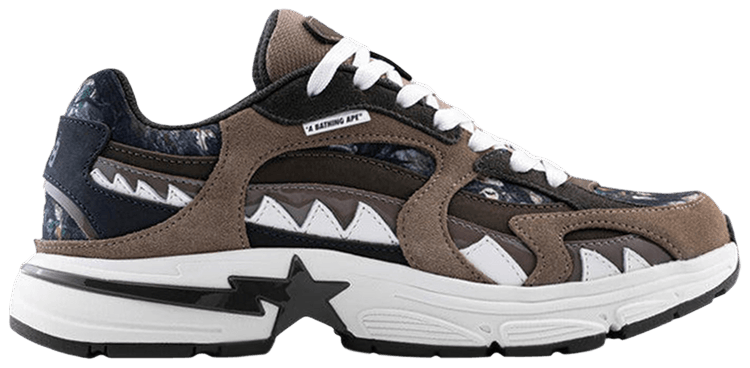 BAPE Shark Sta 2 M2 Olive Drab