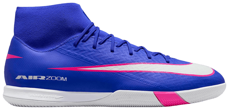 Nike Zoom Mercurial Superfly 10 Academy IC High Racer Blue