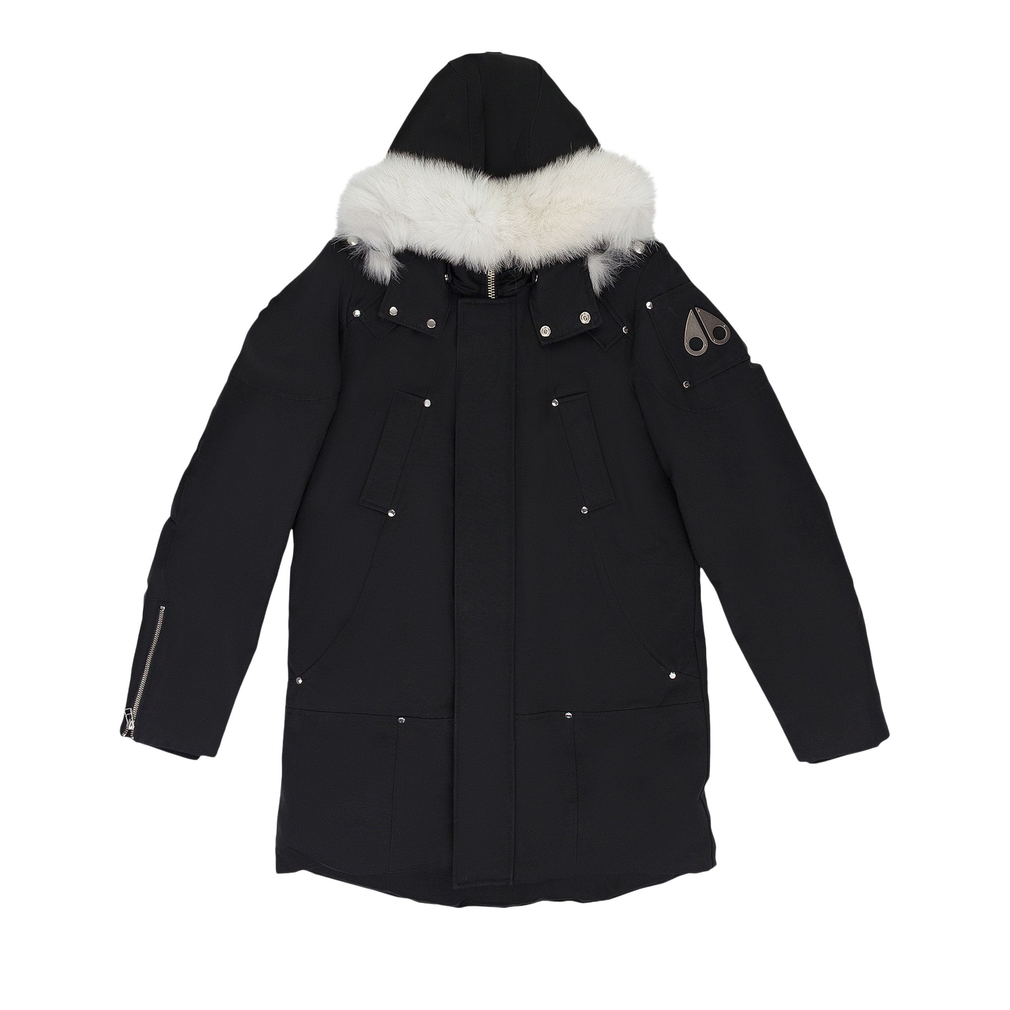 Pre-owned Moose Knuckles Stirling Parka 'black/natural' | Men's Size S