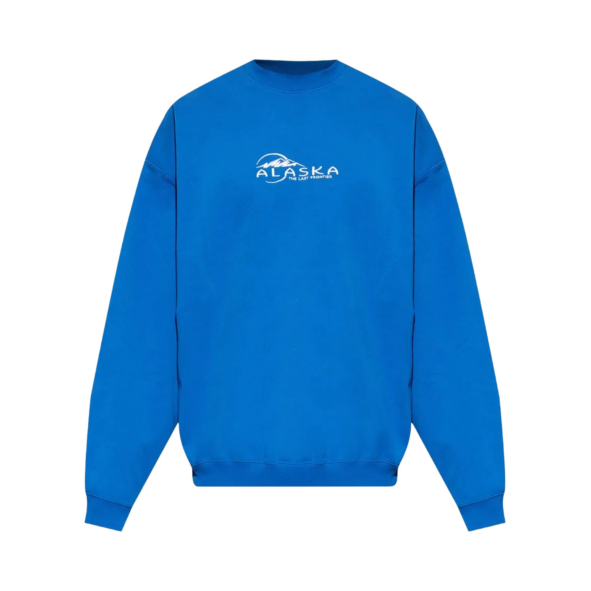 Pre-owned Vetements Alaska Tourist Sweatshirt 'blue' | Men's Size Xl