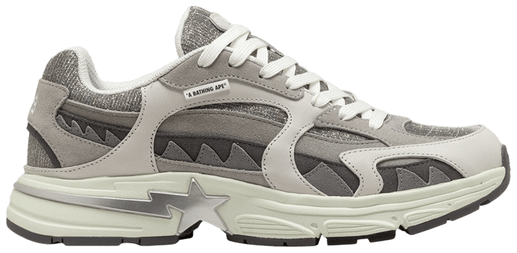 BAPE Shark Sta 1 M2 Silver