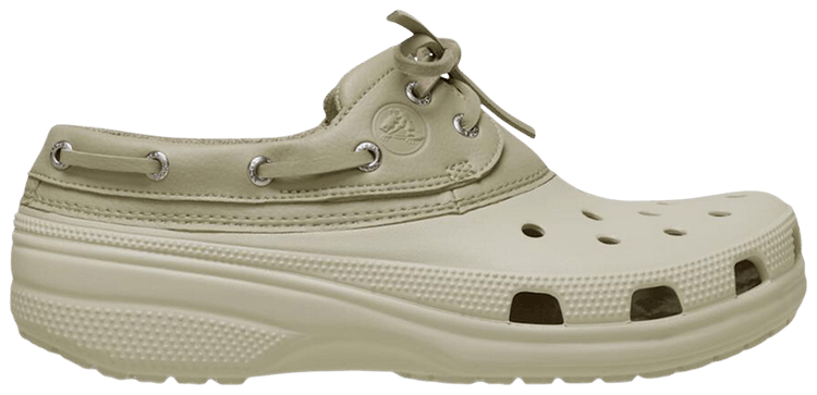 Crocs Classic Boat Shoe Bone Moth