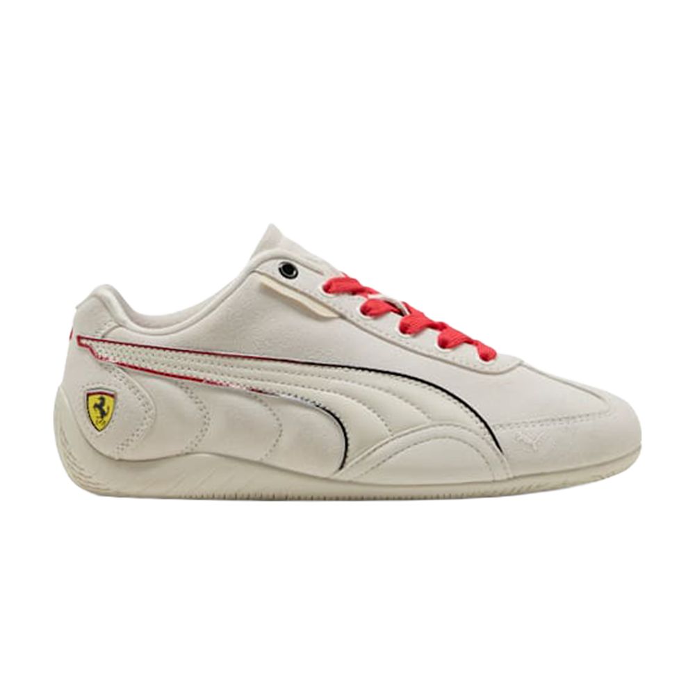 Puma Wmns Ferrari Scuderia x Speedcat 'Vapor Gray Rosso Corsa' | Cream | Women's Size 7.5 - 309126-02
