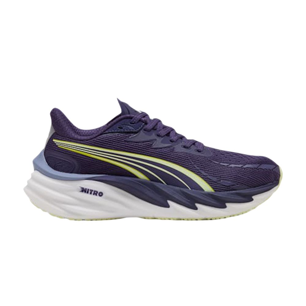 Puma Wmns Velocity Nitro 4 'Deep Plum/Apple Spritz Features' | Purple | Women's Size 7 - 311141-15