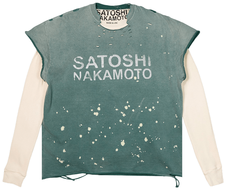 Buy Satoshi Nakamoto t-shirts : New & Pre-Owned | GOAT NL