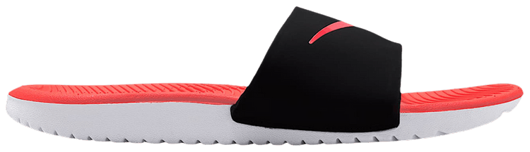 Nike Kawa Slide GS PS Bright Crimson Black