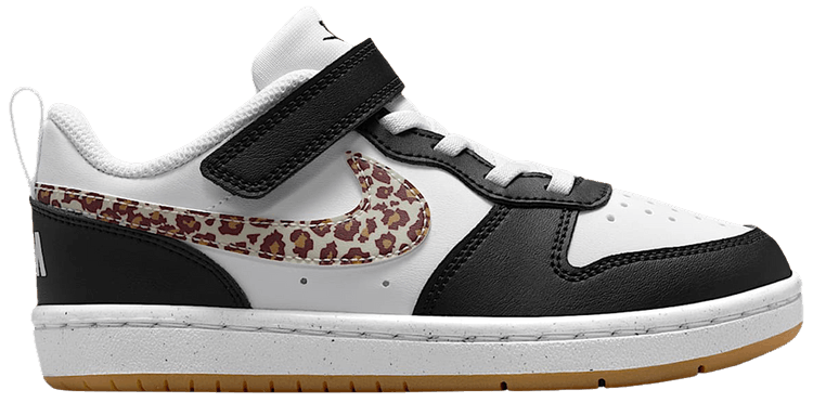 Nike Court Borough Low PS Black White