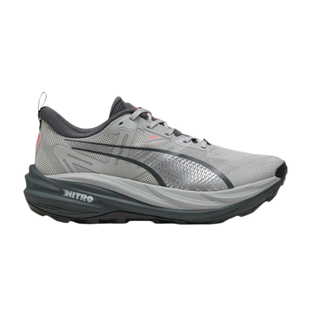 Puma Voyage Nitro 4 'Gray Echo Red Glamour' | Grey | Men's Size 9 - 311041-15