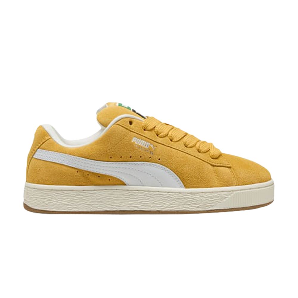Puma Suede Xl 'Archive Gold Vapor Gray' | Yellow | Men's Size 7.5 - 395205-67