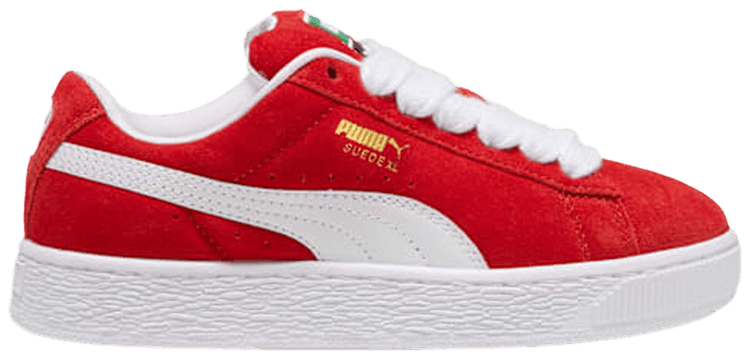 Puma Suede Xl GS Red White