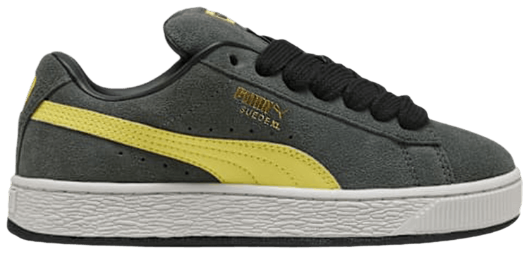 Puma Suede Xl GS Shadow Gray Lemon Meringue