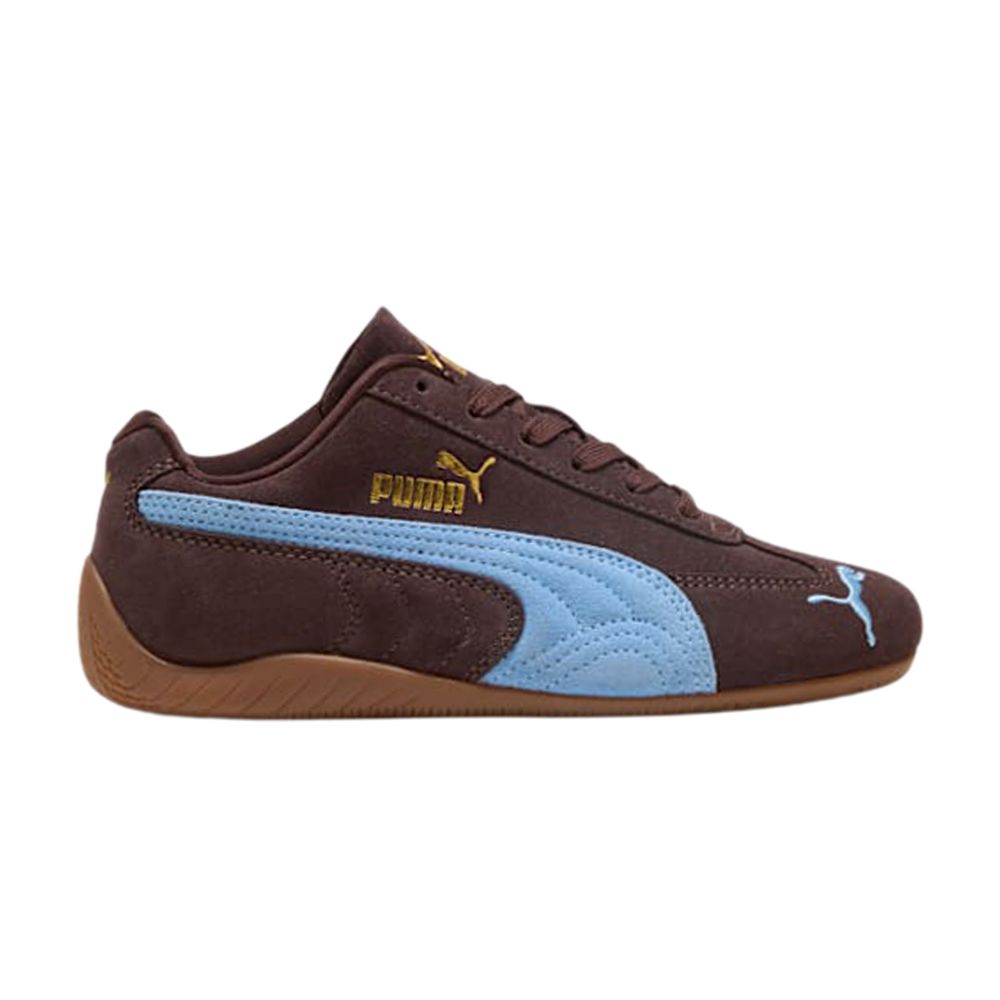 Puma Speedcat Og GS 'Chocolate Brown Team Light Blue' | Kid's Size 4 - 401698-29