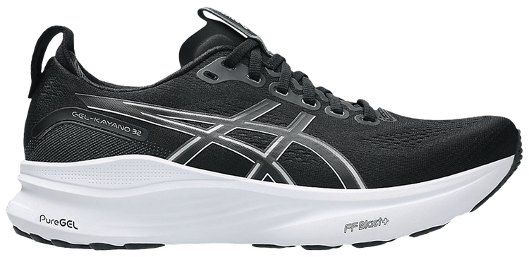 ASICS Gel Kayano 32 4E Extra Wide Black White