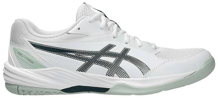 ASICS Gel Task 4 White Tranquil Teal