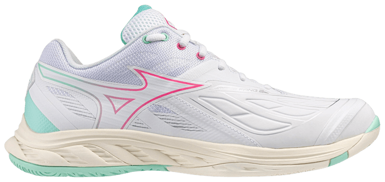 Mizuno Wave Fang 2 Wide White Pink