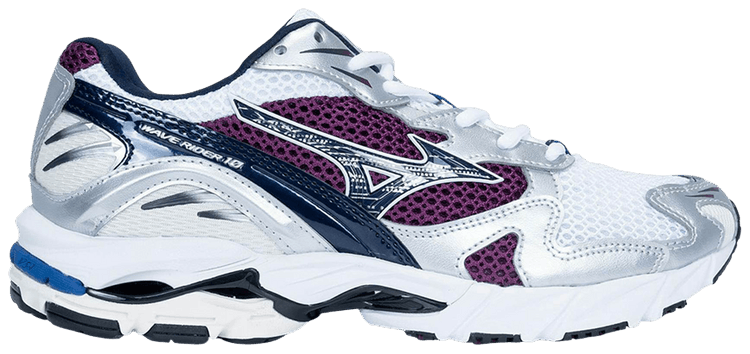 Mizuno Wave Rider 10 White Purple