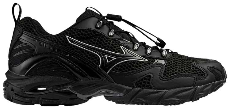 Mizuno Wave Rider 10 Sly Black Silver