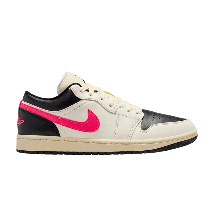 Buy Wmns Air Jordan 1 Low 'Pale Ivory Black Muslin' - DC0774 107 | GOAT