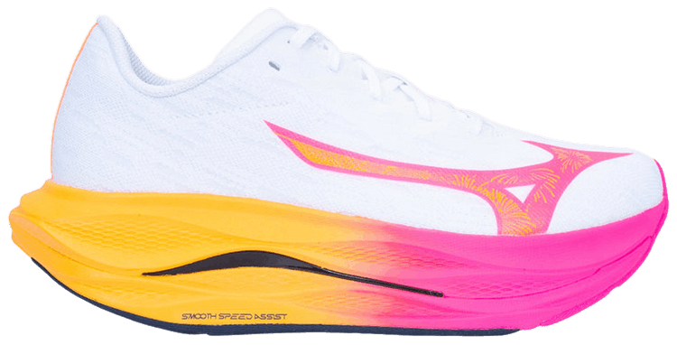Mizuno Wave Rebellion Flash 3 White Pink