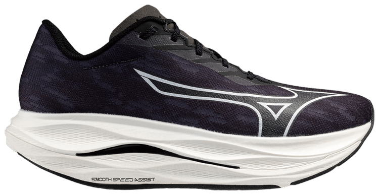 Mizuno Wave Rebellion Flash 3 Wide Black White