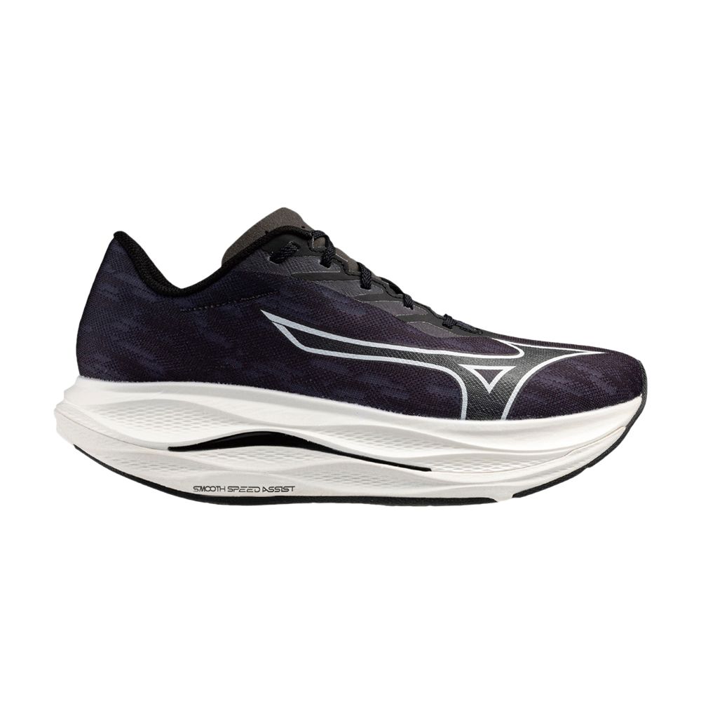 Mizuno Wave Rebellion Flash 3 Wide 'Black White' | Men's Size 7 - J1GC253701