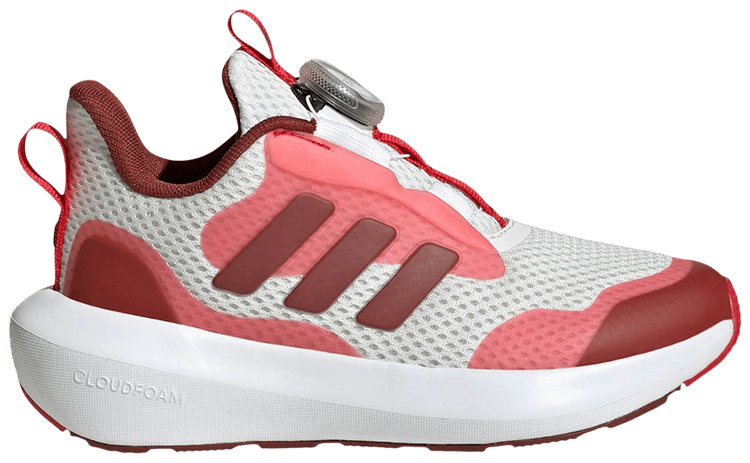 adidas Fortarun 30 BOA K White Red Pink