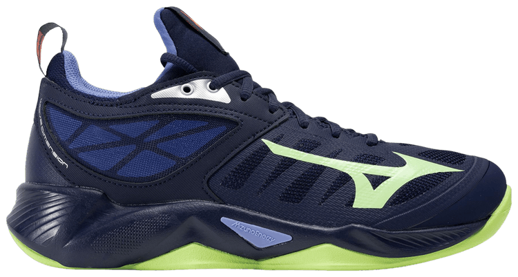 Mizuno Wave Dimension Navy Green