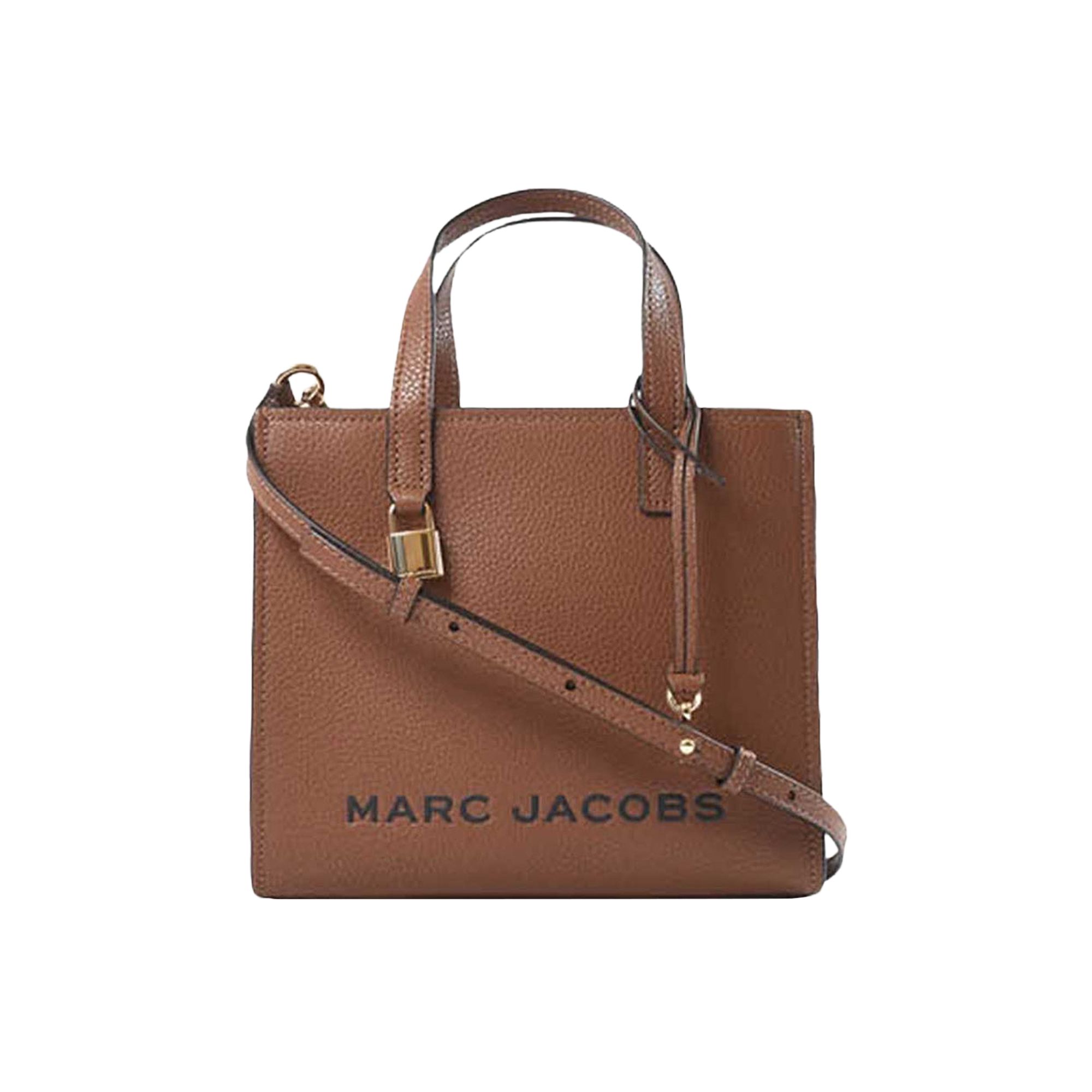 Pre-owned Marc Jacobs Bold Mini Grind Bag 'cognac' | Tan | Men's Size Onesize In Brown