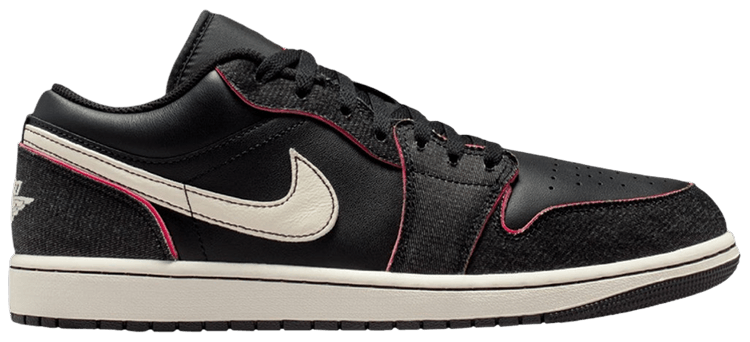 Air Jordan 1 Low SE Black Denim