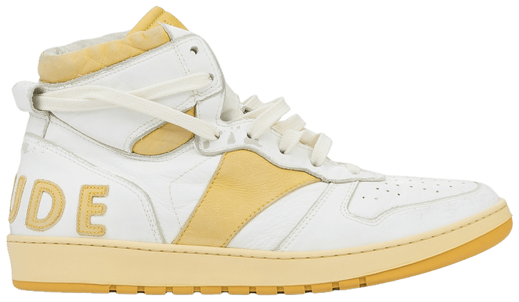 Rhude Rhecess Low White Yellow