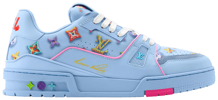 Louis Vuitton LV Trainer Monogram Donuts Blue