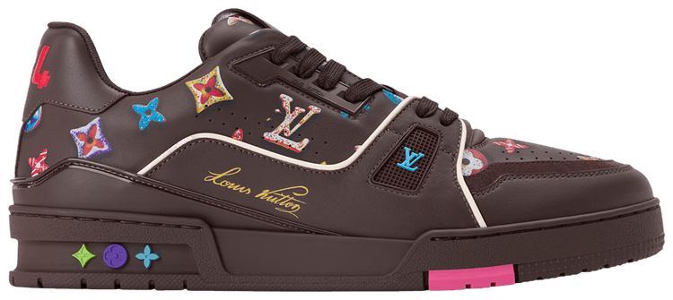 Louis Vuitton LV Trainer Monogram Donuts Brown