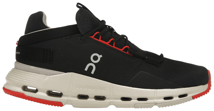 ON Cloudnova 2 Black Red