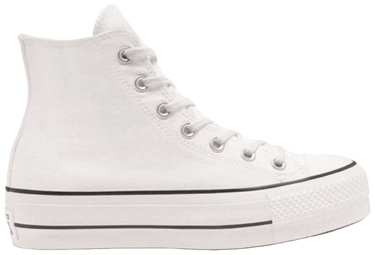 Converse Chuck Taylor All Star Eva Lift Hi GS White