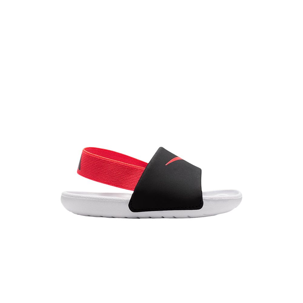 Nike Kawa Slides TD 'Black White Bright Crimson' | Infant Size 9 - FJ8811-003