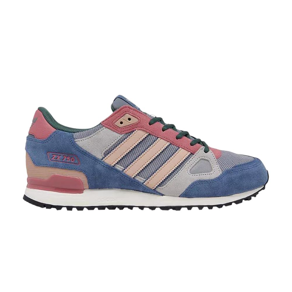adidas ZX 750 'Pink Grey Blue' | Multi-Color | Men's Size 8 - H06327
