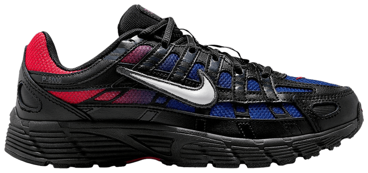 Nike P 6000 GS Black Bright Crimson
