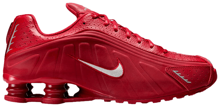 Nike Shox R4 Gym Red Metallic Silver
