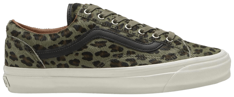 Vans Old Skool 36 Premium Pony Cheetah Olive