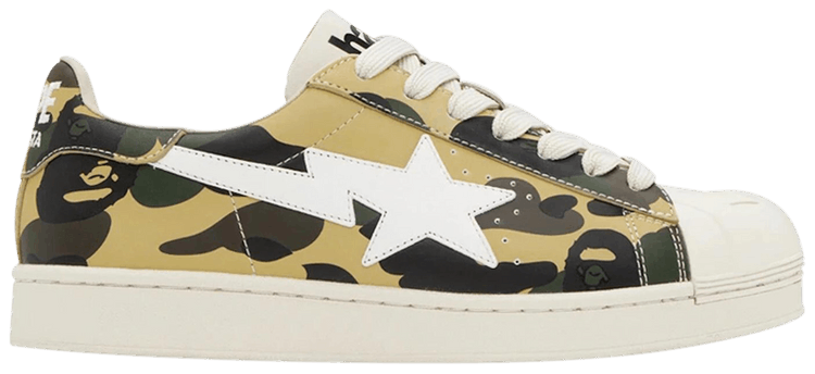 BAPE Skullsta Camo   Yellow