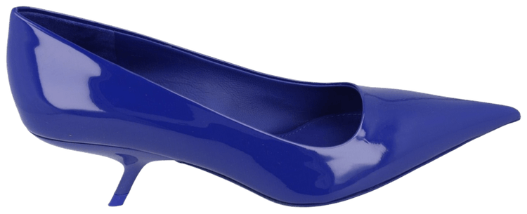 Ferragamo Wmns Eva 55 Patent Leather Pump Bluette