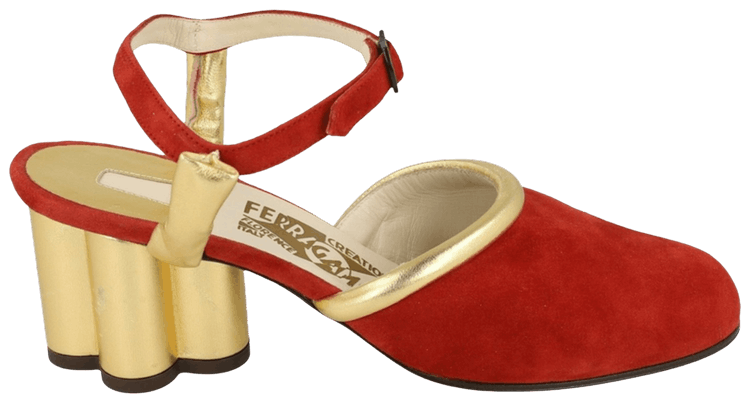 Ferragamo Wmns Altana 1930 Sandal Red