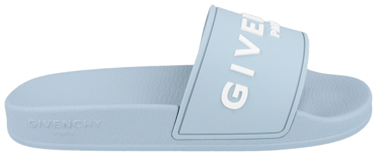 Givenchy Wmns Logo Signature Slide Sky Blue