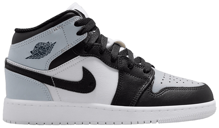Air Jordan 1 Mid GS Black Aura Squadron Blue