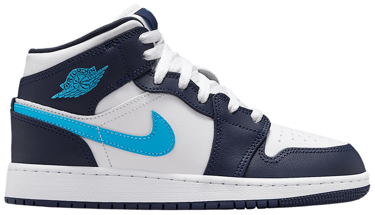 Air Jordan 1 Mid GS Obsidian