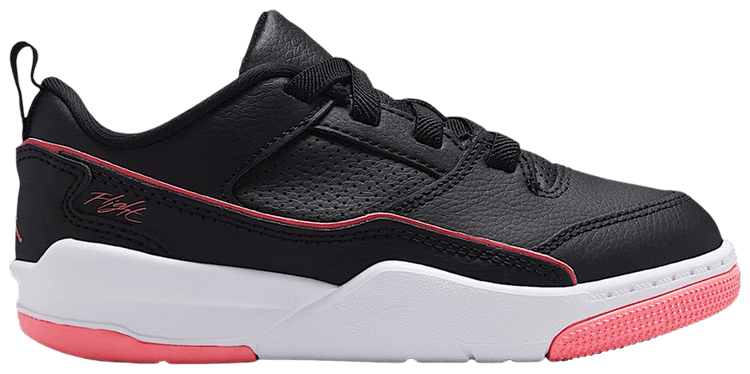 Air Jordan Flight Court PS Black White Pink Gaze